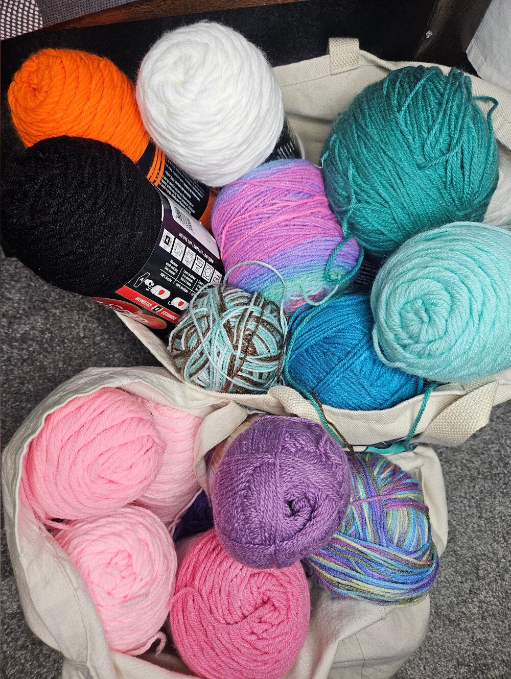 Set Of 4 Handmade Crochet Drawstring Pouches | Pick 1 Set - Picture 5 of 5